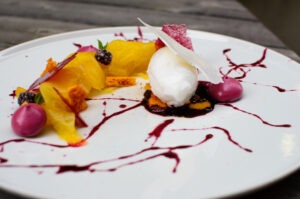Ananas carpaccio